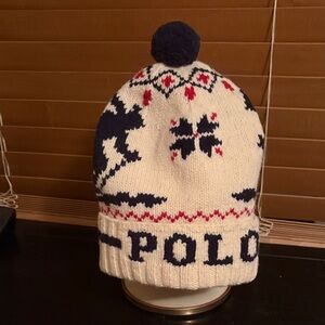 NWT Polo Ralph Lauren 100% Lamb’s Wool Ski Cap